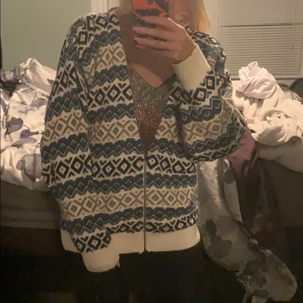 Urban Renewal zip up sweater